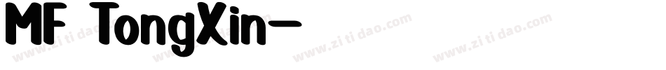 MF TongXin字体转换